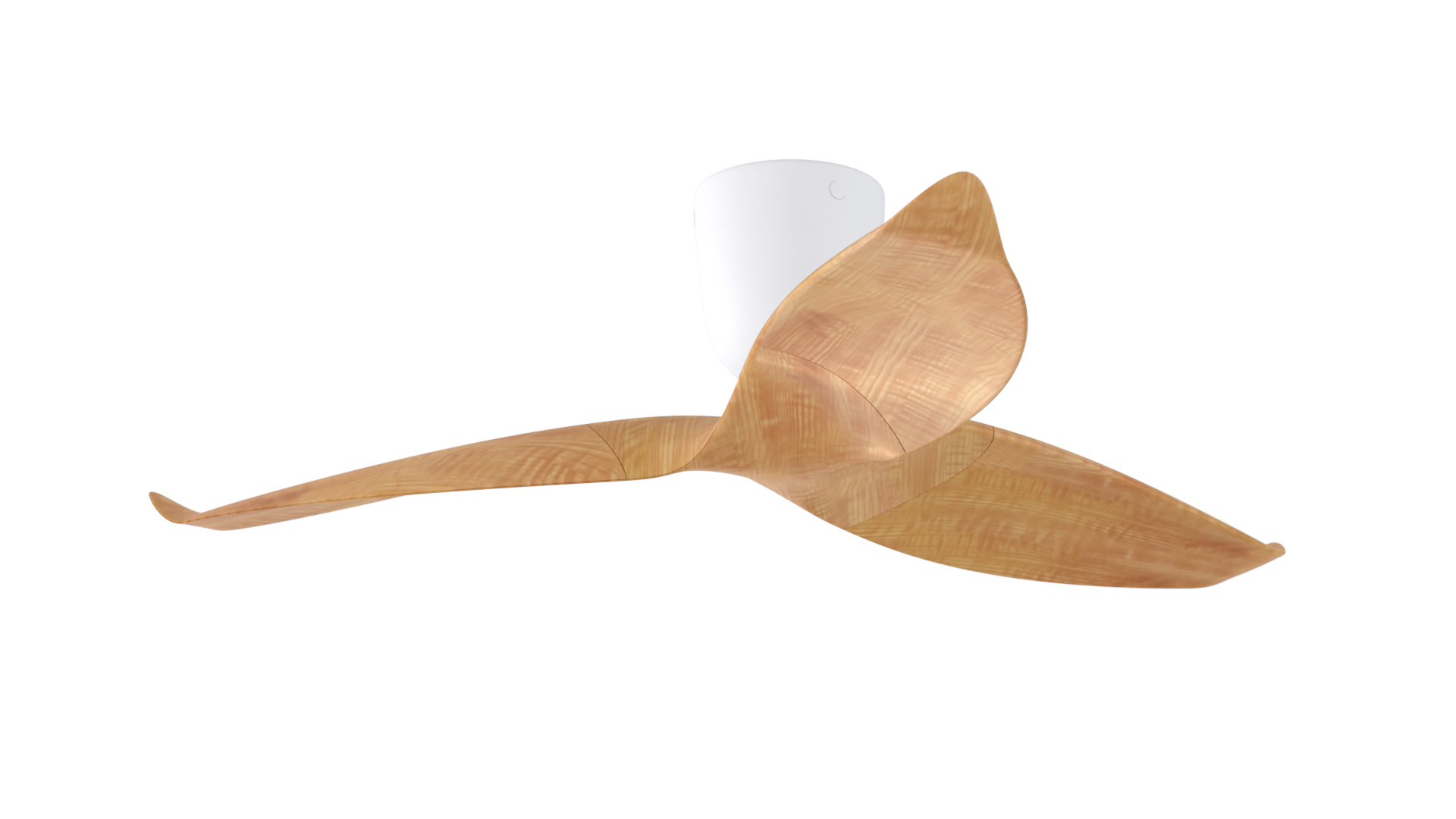 Aeratron AE+3 tri blade light timber white canopy MOST EFFICIENT